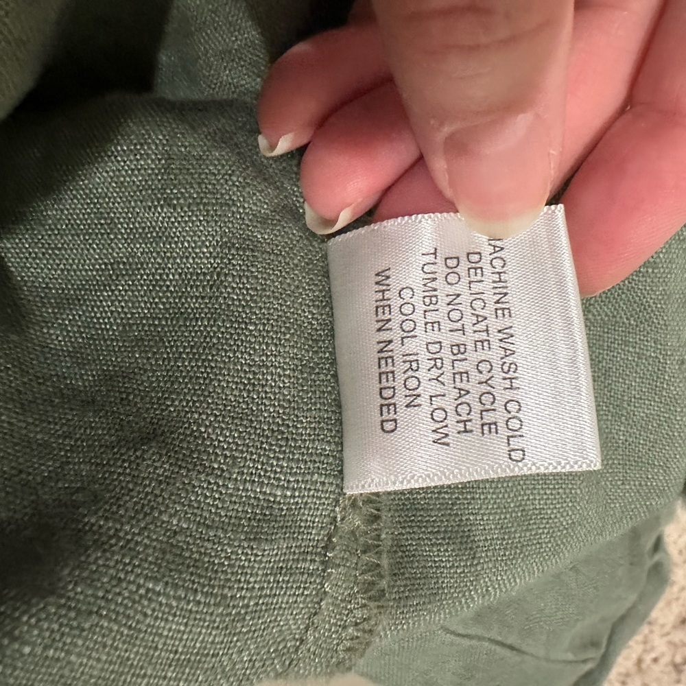 Micheal Stars 100%linen Utility Jacket. Coastal, East Coast, Minimalist - Picture 11 of 13